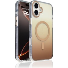 No 7 Tech iPhone 16 Plus Kılıf Renk Geçişli Magsafe Kamera Yükseltili Silikon N7TH