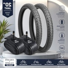 Esranın Dünyası Bisiklet Lastiği ve Iç Lastik Seti, 20X1.95 Ebatında, Kaliteli