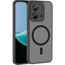 Lucek Cases Xiaomi Redmi 15C Kılıf Magsafe Kamera Korumalı Mat Parmak Izi Tutmayan Lckc