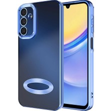 Lucek Cases Galaxy A15 Kılıf Kamera Lens Korumalı Logo Gösteren Ince Hafif Lckc