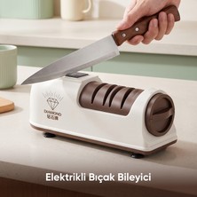 Fressi Diamond Profesyonel Elektrikli Bıçak Bileyici Şarjlı Bileme Makinesi