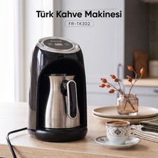Fressi 4 Fincan Kapasiteli 500W Siyah Türk Kahve Makinesi FR-TK302