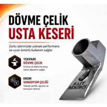 Sait Demirci Usta Keseri Dövme Çelik Cr-V Malzeme Kalıp, İnşaat, Bahçe Keseri