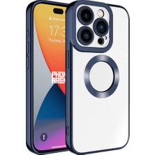 iPhone 15 Pro Max Kılıf Kamera Lens Korumalı Logo Gösteren Ince Hafif Aden