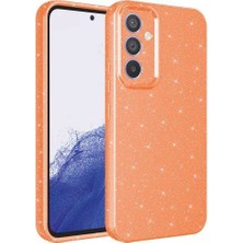 Lucek Cases Galaxy A34 Kılıf Kamera Korumalı Simli Silikon Üstün Koruma Lckc