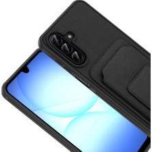 Khayra Galaxy A17 Kılıf Kartlıklı Standlı Kamera Yükseltili Silikon Khyr