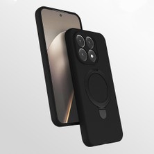 Rengareng Xiaomi 15T Kılıf 360 Derece Döner Standlı Magsafe Kamera Lens Korumalı Silikon Mnc