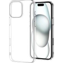 Rengareng iPhone 16 Pro Kılıf Sararmaz Ultra Ince Sert Mika Kamera Yükseltili Mnc