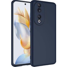 Rengareng Honor 90 Kılıf Yumuşak Silikon Kamera Korumalı Lansman Mnc