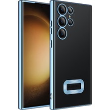 Lucek Cases Galaxy S23 Ultra Kılıf Kamera Lens Korumalı Logo Gösteren Ince Hafif Lckc