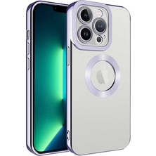Lucek Cases iPhone 13 Pro Kılıf Kamera Lens Korumalı Logo Gösteren Ince Hafif Lckc