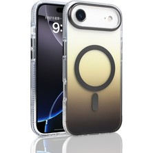 Rengareng iPhone 17 Air Kılıf Renk Geçişli Magsafe Kamera Yükseltili Silikon Mnc