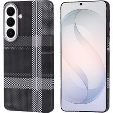 Rengareng Galaxy S26 Kılıf Ultra Ince Magsafe Karbon Fiber Görünümlü Ince Hafif Mnc
