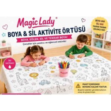 Boya & Sil Aktivite Örtüsü – 100 × 140 cm