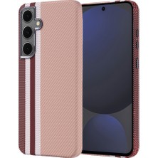 Galaxy S24 Fe Kılıf Ultra Ince Magsafe Karbon Fiber Görünümlü Ince Hafif Xemu