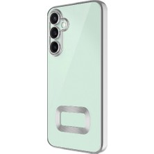 Rengareng Galaxy S24 Fe Kılıf Kamera Lens Korumalı Logo Gösteren Ince Hafif Mnc
