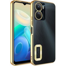 Rengareng Vivo Y16 Kılıf Kamera Lens Korumalı Logo Gösteren Ince Hafif Mnc