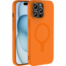 Mobilefix iPhone 14 Pro Max Kılıf Pastel Renkli Magsafe Kamera Yükseltili Silikon Mbfx