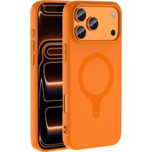 iPhone 17 Pro Kılıf Pastel Renkli Magsafe Kamera Yükseltili Silikon Xemu