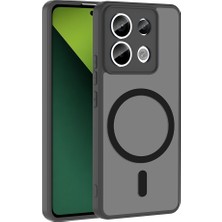 Xiaomi Redmi Note 13 Pro 5g Kılıf Magsafe Kamera Korumalı Mat Parmak Izi Tutmayan Xemu