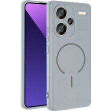 Xiaomi Redmi Note 13 Pro Plus 5g Kılıf Magsafe Destekli Kamera Korumalı Yumuşak Silikon Xemu