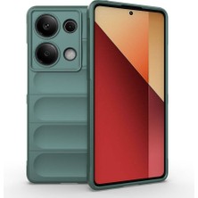 Effox Xiaomi Redmi Note 13 Pro 4g Kılıf Kamera Korumalı Esnek Silikon Parmak Şeritli Effx