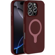 iPhone 16 Pro Kılıf Pastel Renkli Magsafe Kamera Yükseltili Silikon Xemu