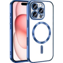 iPhone 16 Pro Kılıf Magsafe Kamera Lens Korumalı Logo Gösteren Ince Hafif Xemu