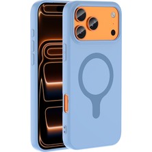 Effox iPhone 17 Pro Max Kılıf Pastel Renkli Magsafe Kamera Yükseltili Silikon Effx