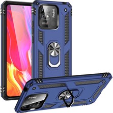 Effox Xiaomi Poco C40 Kılıf Kamera Koruyucu Manyetik Standlı Tank Koruma Effx