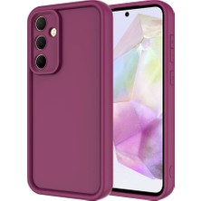 Techaks Galaxy A55 Kılıf Kamera Korumalı Kalın Silikon Üstün Koruma Tchs