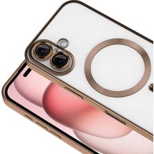 Uzaklarda Arama iPhone 16 Kılıf Magsafe Kamera Lens Korumalı Logo Gösteren Ince Hafif Svtk