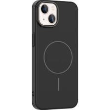 Zore iPhone 13 Kılıf Ince Magsafe Kamera Yükseltili Yumuşak Silikon Emp