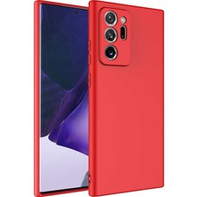 Effox Galaxy Note 20 Ultra Kılıf Yumuşak Silikon Kamera Korumalı Lansman Effx