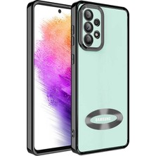 Systemcom Galaxy A73 Kılıf Kamera Lens Korumalı Logo Gösteren Ince Hafif Sys