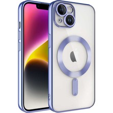 Systemcom iPhone 14 Plus Kılıf Magsafe Kamera Lens Korumalı Logo Gösteren Ince Hafif Sys