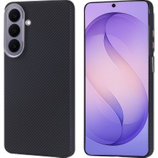 Systemcom Galaxy S26 Plus Kılıf Ultra Ince Magsafe Karbon Fiber Görünümlü Ince Hafif Sys
