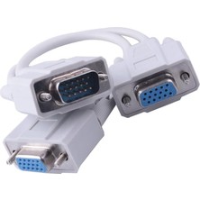 VGA Y Kablo Çoğaltici Çoklayici Splitter Hub