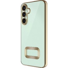 Alan Tech Galaxy S24 Fe Kılıf Kamera Lens Korumalı Logo Gösteren Ince Hafif Alt