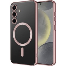 Alan Tech Galaxy S24 Plus Kılıf Magsafe Kamera Lens Korumalı Logo Gösteren Ince Hafif Alt