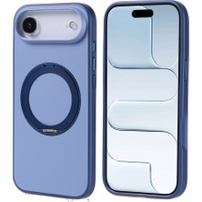 Farma Teknoloji iPhone 17 Air Kılıf 360 Derece Döner Standlı Magsafe Kamera Yükseltili Silikon Frm