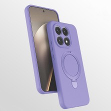 Systemcom Xiaomi 15T Kılıf 360 Derece Döner Standlı Magsafe Kamera Lens Korumalı Silikon Sys