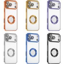 Techaks iPhone 17 Pro Kılıf Kamera Lens Korumalı Logo Gösteren Ince Hafif Tchs