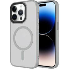 iPhone 14 Pro Kılıf Magsafe Destekli Kamera Yükseltili Mat Parmak Izi Tutmayan Silikon Casetify
