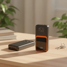 Zoli 20.000 Mah Powerbank Pd 22.5W Hızlı Şarj Dahili Type-c ve Lightning Kablolu Powerbank