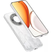Farma Teknoloji Honor Magic 8 Lite 5g Kılıf Kamera Korumalı Şeffaf Kalın Üstün Koruma Silikon Frm