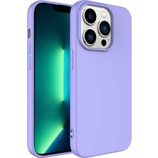Alan Tech iPhone 14 Pro Max Kılıf Yumuşak Silikon Kamera Korumalı Lansman Alt