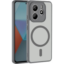 Ottonova Xiaomi Redmi Note 14 4g Kılıf Magsafe Kamera Korumalı Mat Parmak Izi Tutmayan Nova