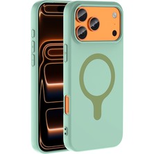 iPhone 17 Pro Kılıf Pastel Renkli Magsafe Kamera Yükseltili Silikon Starkit