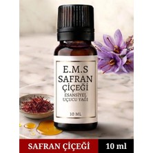 Ems E.M.S SAFRAN ÇİÇEĞİ Esansiyel Uçucu Yağ Buhurdanlık Yağı Difüzör Esansı Oda Kokusu Esansı Mum Esansı 10 Ml.